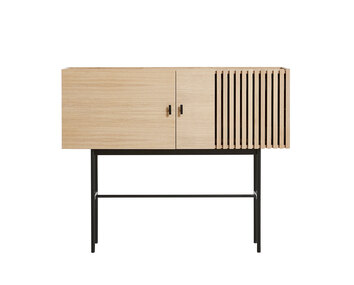 Array Sideboard Vitpigmenterad Ek 120 centimeter