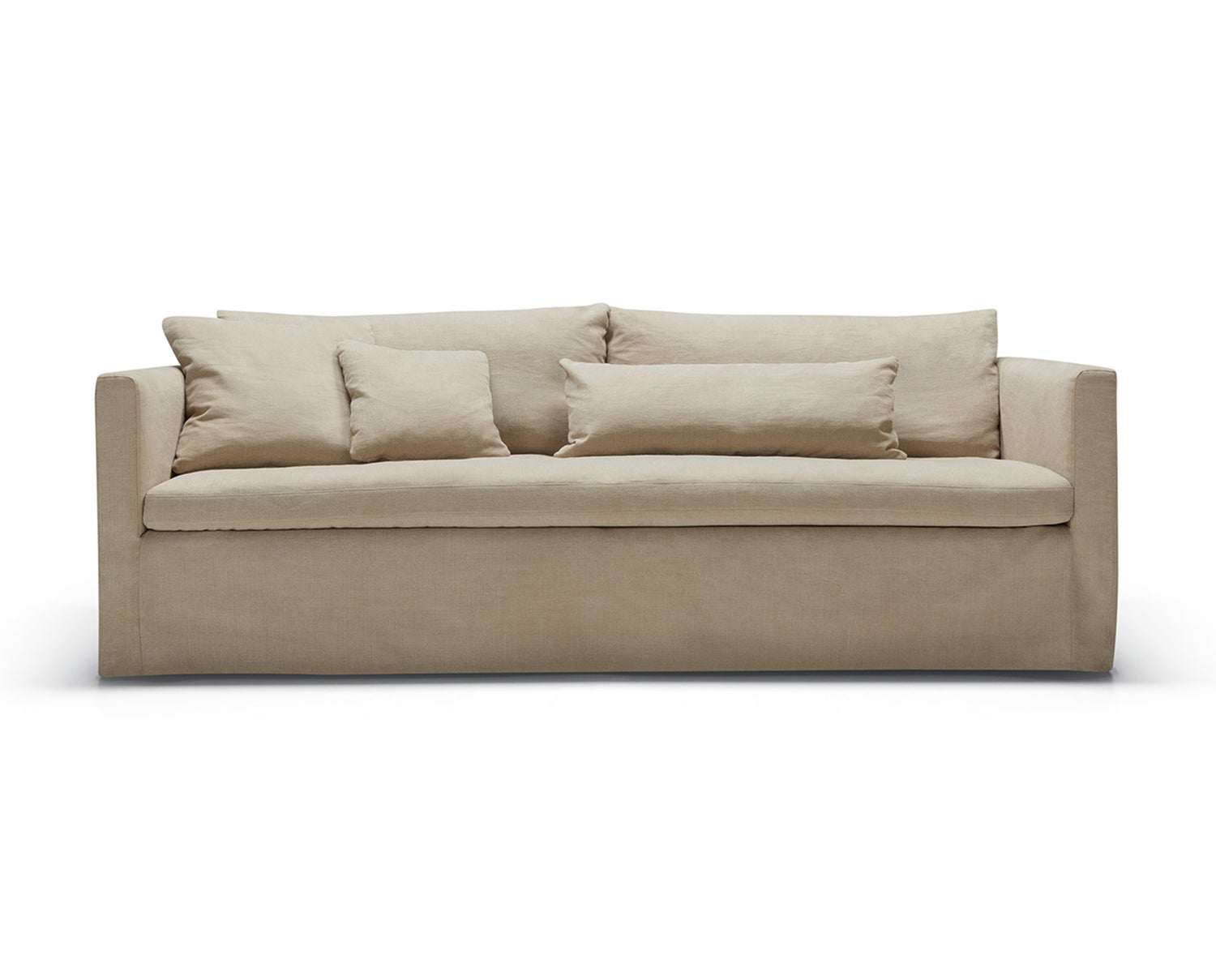 Lill 3-sits i tyg Caleido 3899 Beige