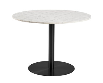 Corby matbord svart fot.