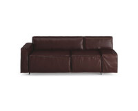Soffan Boxplay i 2-sitsig modell, klädd i lädret Baltique 93002