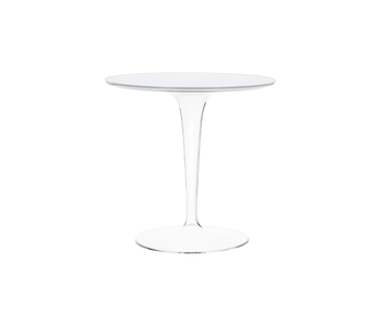 Tip Top Sidobord Vit / Transparent