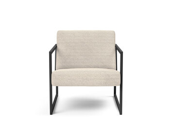 Vikko Fåtölj med armstöd i tyget 597 Corduroy Ivory