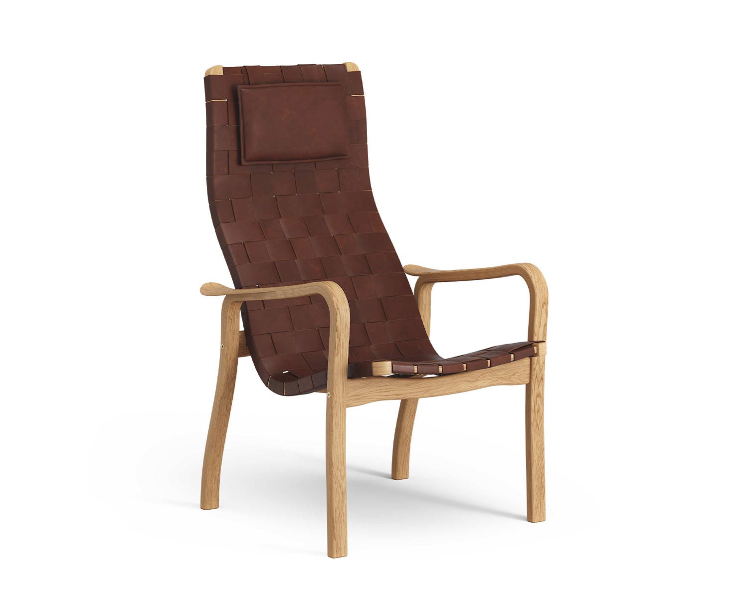 Swedese-Primo-High-Oiled-Oak-Strap-Leather-Brown-Red