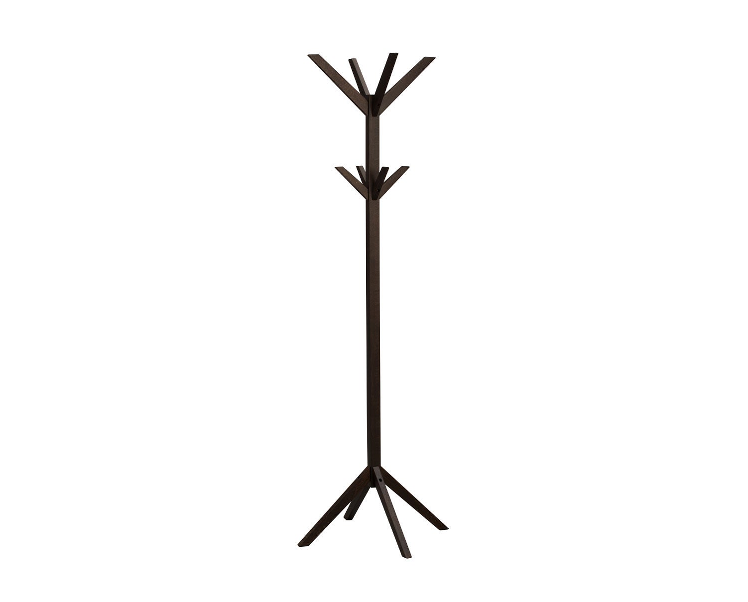 Rowico-Confetti-Clothes-Hanger-Brown-Oak