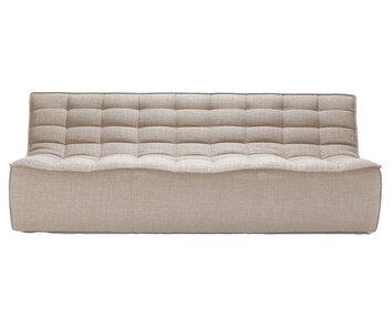 N701 Soffa 3-sits Tyg Beige