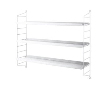 String Pocket Metall Vit