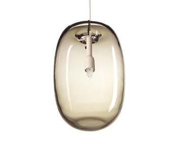 Pebble-pendel-long-Varmgra_glas