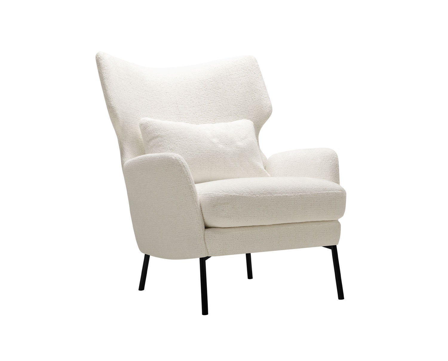 Alex Fåtölj Vitt tyg Sky 1