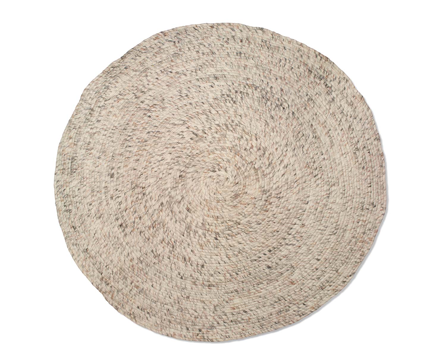 Merino Matta Rund Naturbeige