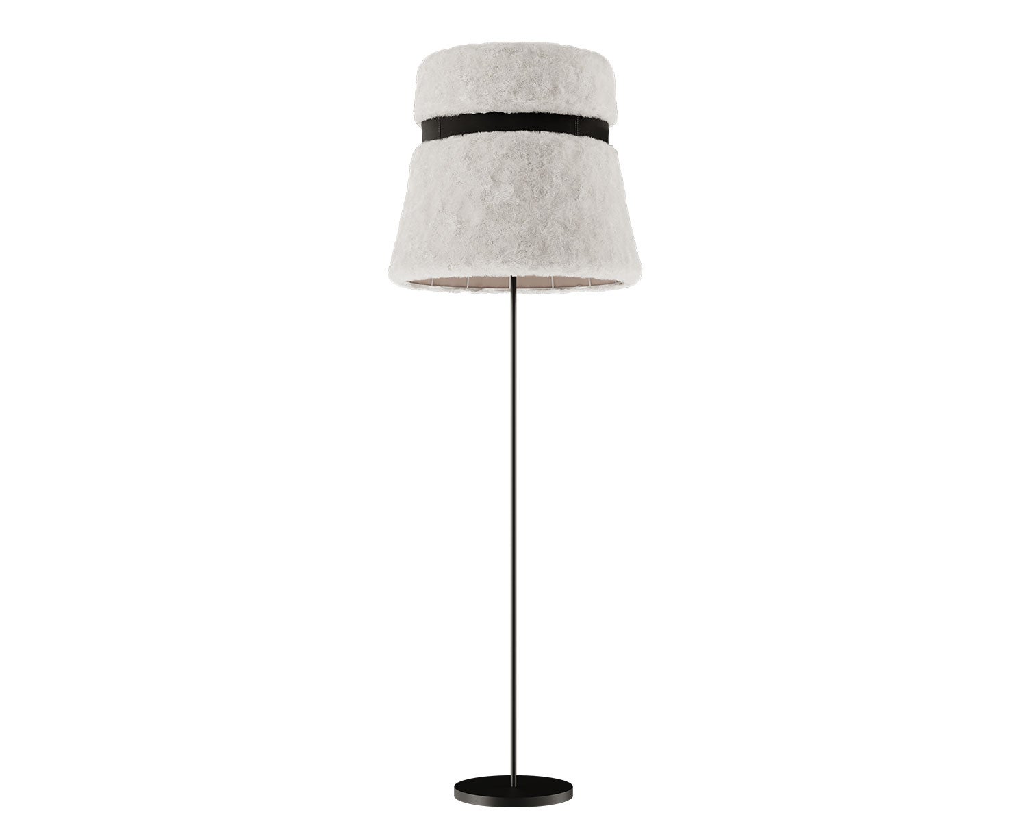 Glowing-ice-floor-lamp-cuero-design-50-Black
