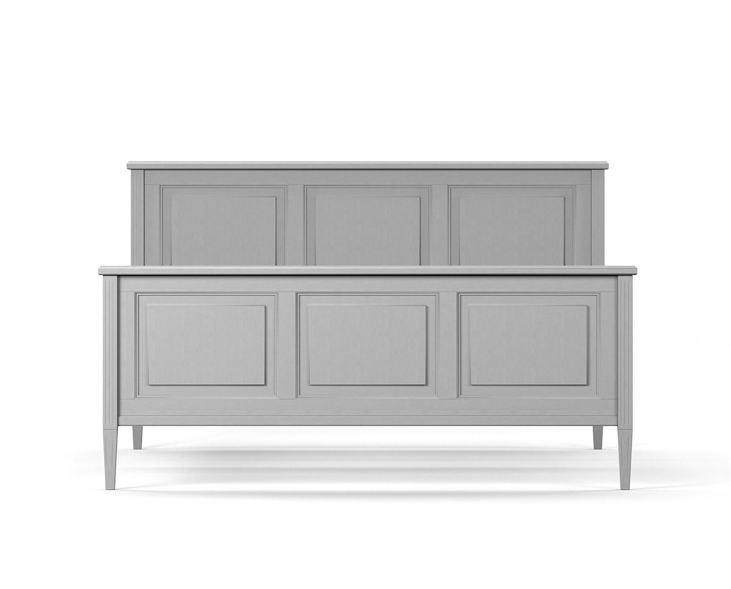 Stockholm Sängram 180x200 med huvudgavel och fotgavel