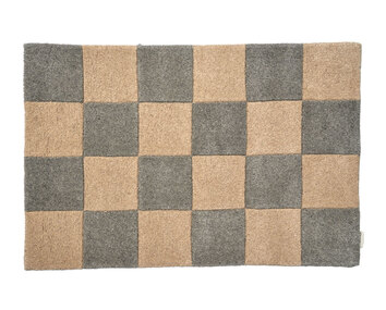 Square Dörrmatta i färgen Grå/Natur