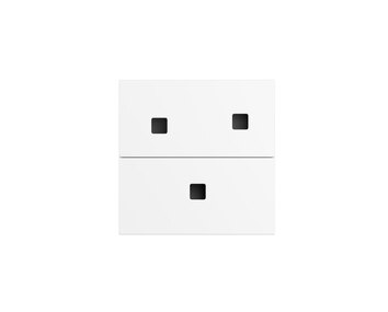 Peep S1 Sängbord Vägghängt i färgen Vit