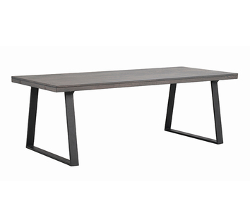 Brooklyn Matbord 220 centimeter Brun U-stativ