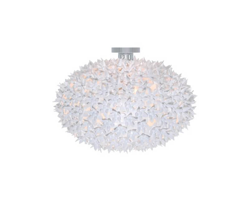 Bloom Plafond från Kartell i färgen Vit