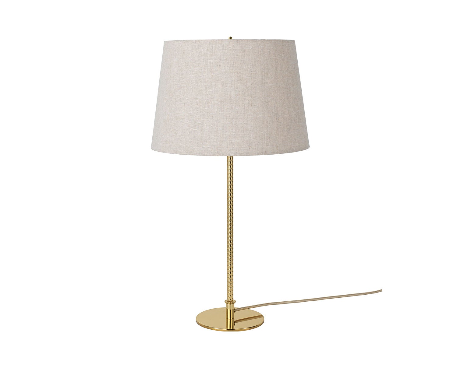 9205 Bordslampa Canvas Mässing