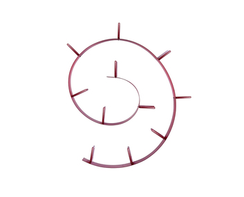 Bookworm Bokhylla 11 Vinröd