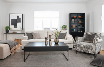 Sandhamn Soffa 3-sits och Sandhamn Fåtölj