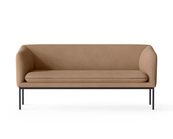 Turn Soffa 2-sits i tyget Hot Madison 695 Sand