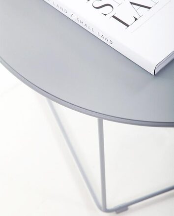 Barr Cirkelbord Grå Detalj