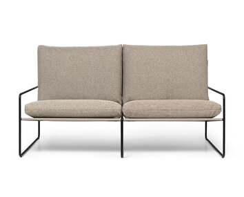 Desert Soffa 2-sits i utförandet Black/Dolce Dark Sand