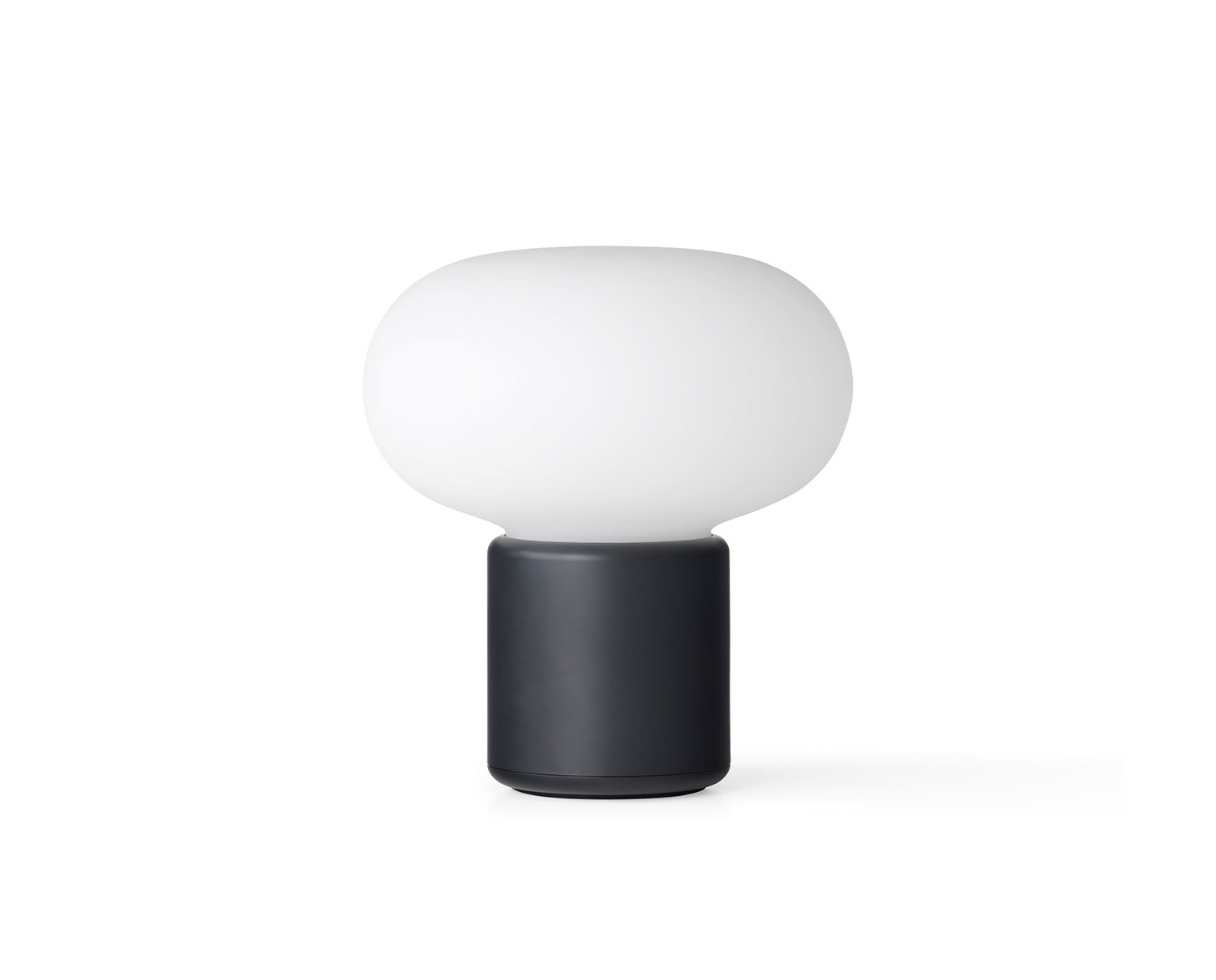 Karl Johan Portabel Bordslampa Cold Black