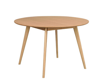 Yumi matbord Ø115 cm i ek
