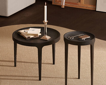 Ghost Soffbord i olika storlekar på jutematta