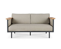 Corbey Outdoor Loungesoffa i tyget Oyster