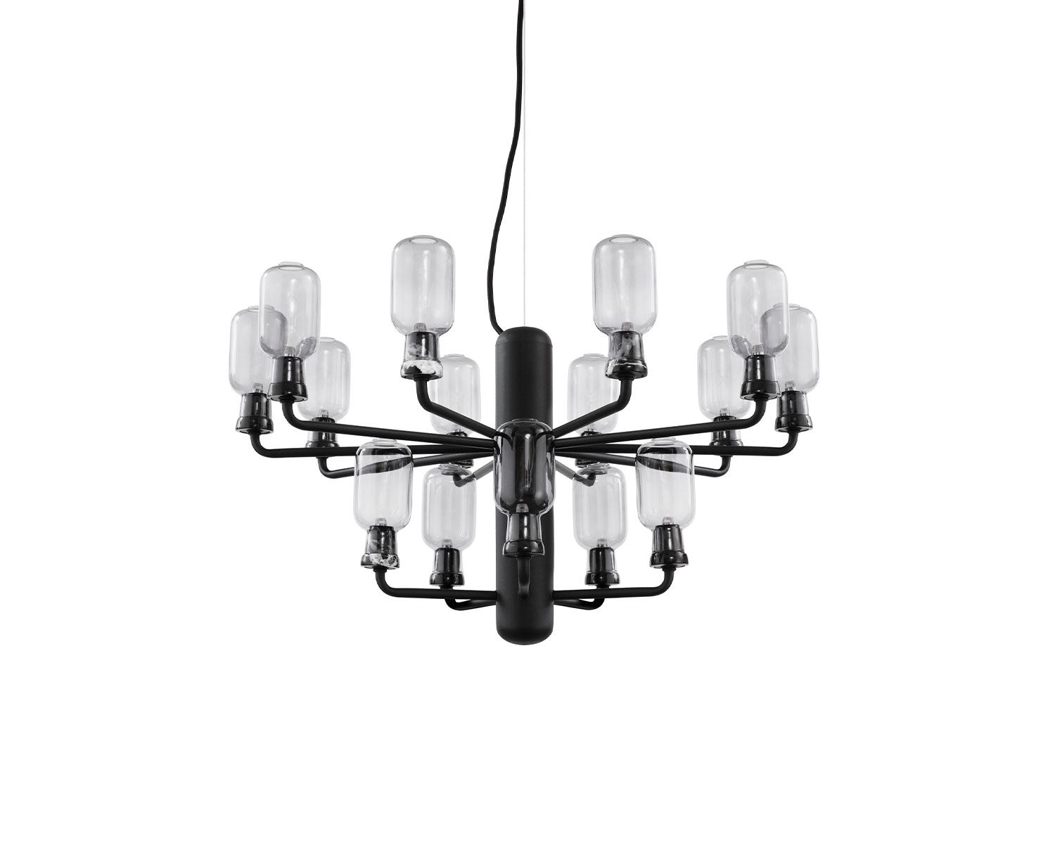 Amp-Chandelier-Small-Smoke-Black
