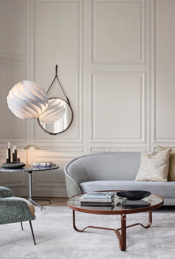 Adnet Soffbord Runt i vardagsrum