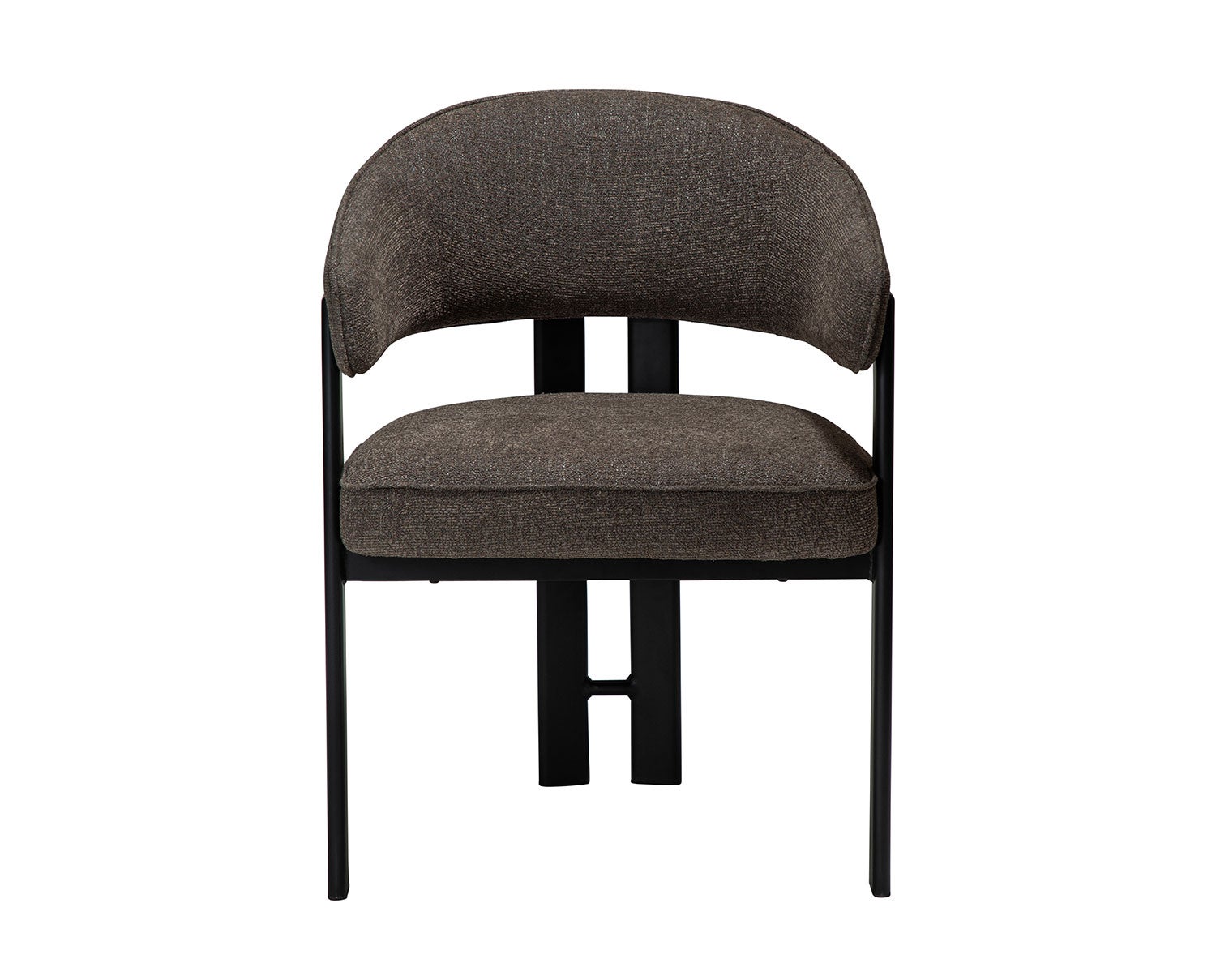 Dan-Form-Duct-Arm-Chair-Major-Brown-Boucle-1