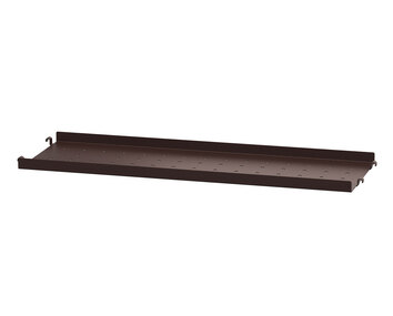 String-Shelf-Metal-Low-58x20-Dark-Brown