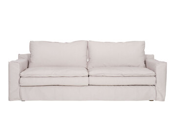 Kibo 3-sits soffa, tyg Amelia Sand | Furninova