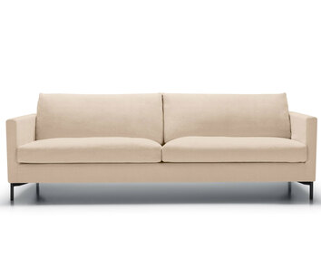 Impulse 3-sits soffa, tyg Caleido 1419 Natur