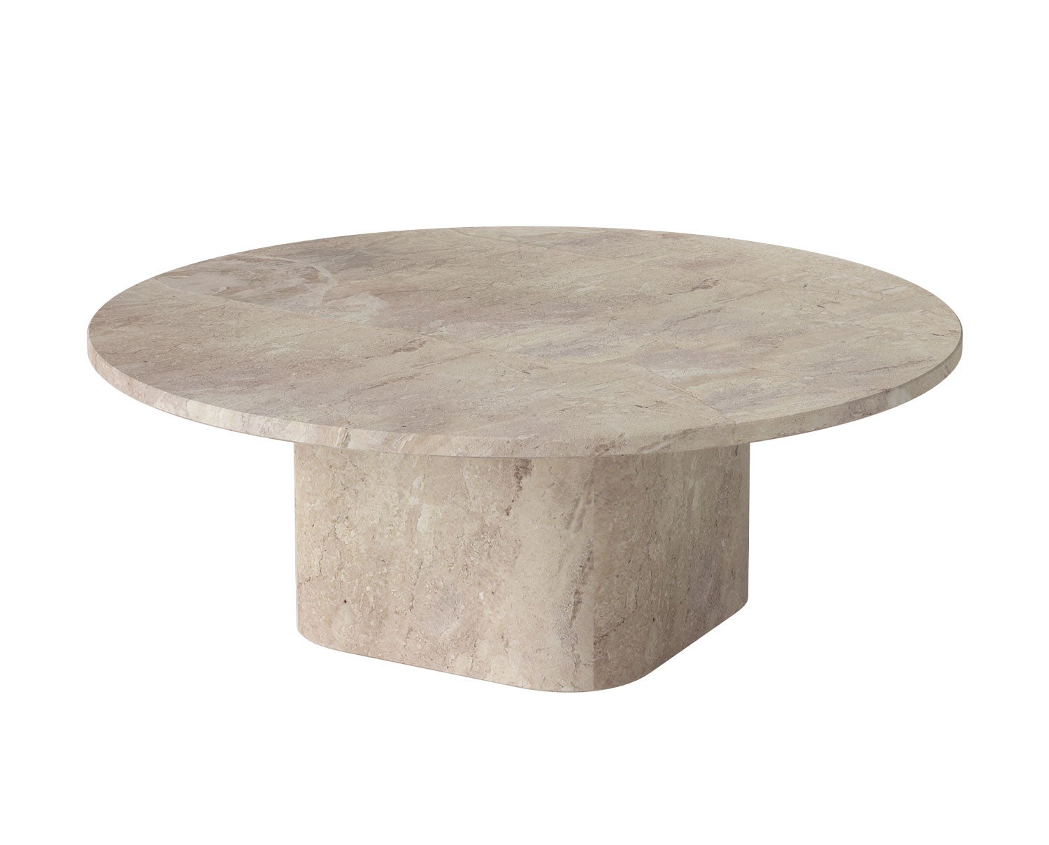 Bolia-Eida-Coffee-Table-Round-Beige-Marble-H32-D90