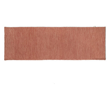 Plain Gångmatta i färgen Coral