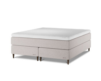 Family Lyx Kontinentalsäng 180x200 i tyget Osby Beige