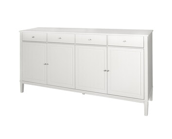 Stockholm 2.0 Skänk 4-Dörrar Whitewash