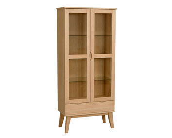Filippa Vitrinskåp i ek