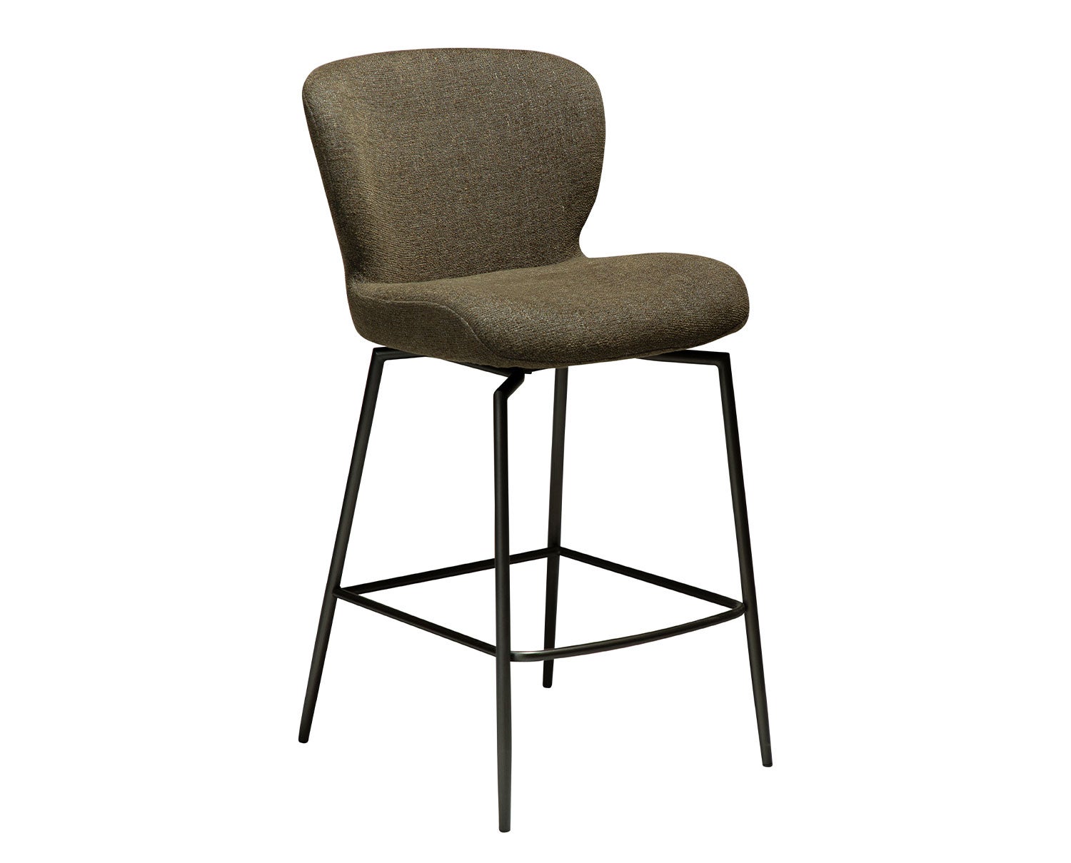 Dan-Form-Glory-Counter-Swivel-Dark-Olive-Boucle-Antique-Brass