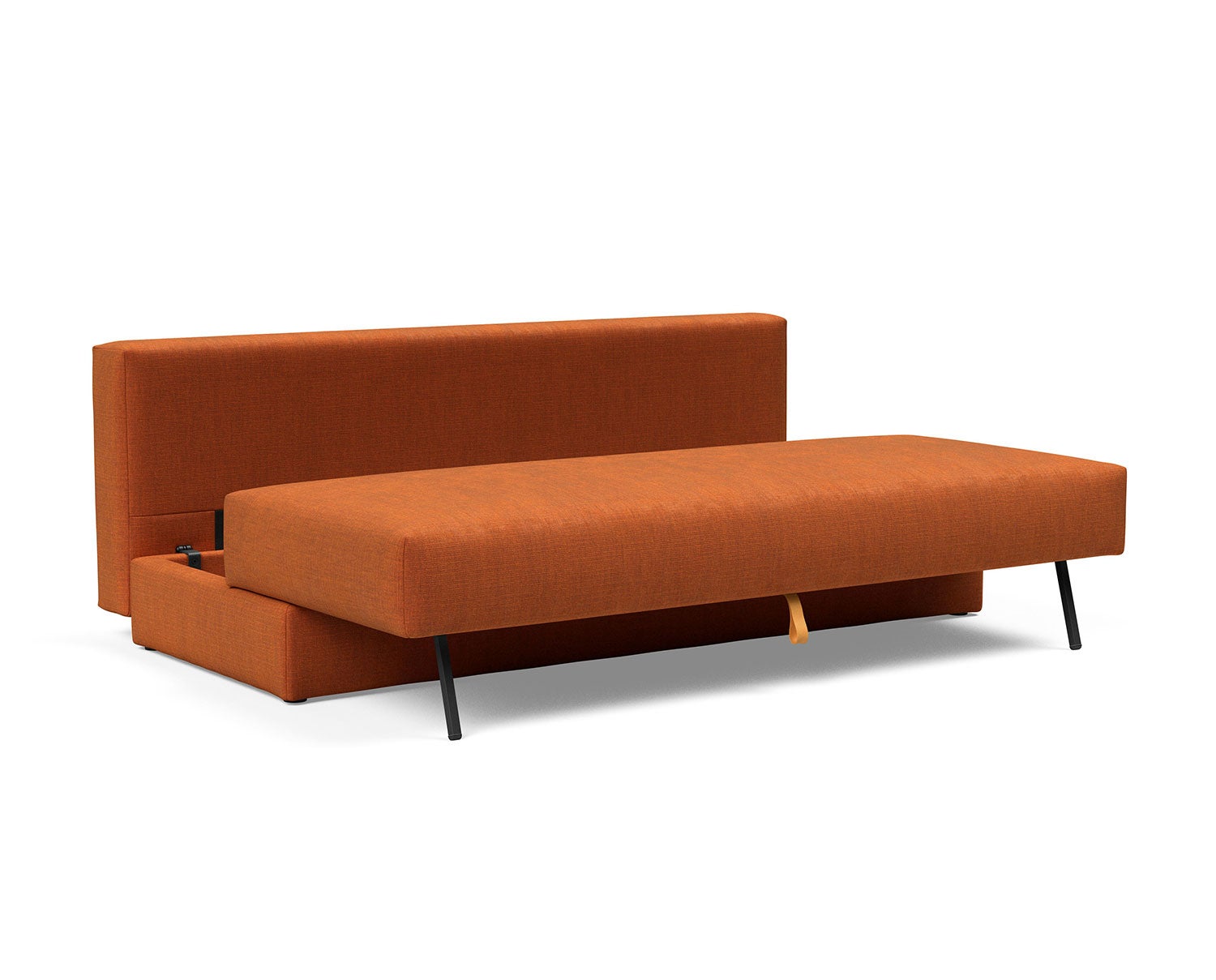 Osvald Bäddsoffa i tyget 412 Esina Rust Orange