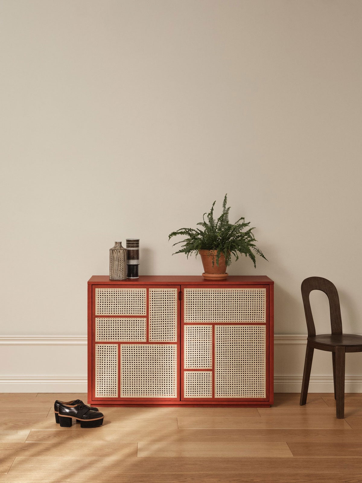 Design-House-Stockholm-Air-Sideboard-Red-Lifestyle