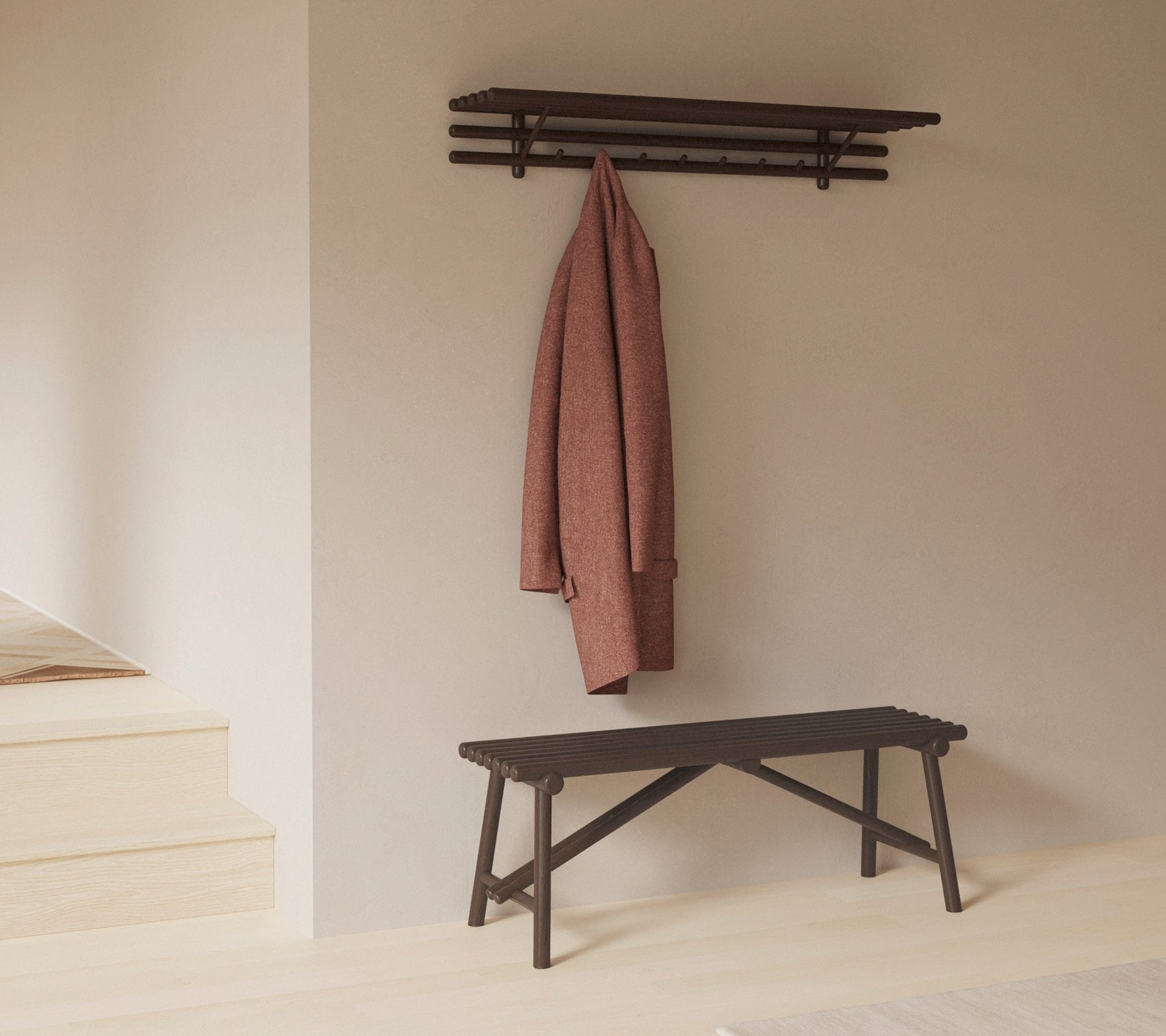 Cane-line-miljo-indoor_Sticks_bench_and_Sticks_rag_with_shelf_6422_cf60d512-5459-4419-916a-b9024edc9052