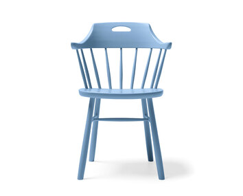Småland Bistro Stol med handtag i utförandet Gryningsblå 57