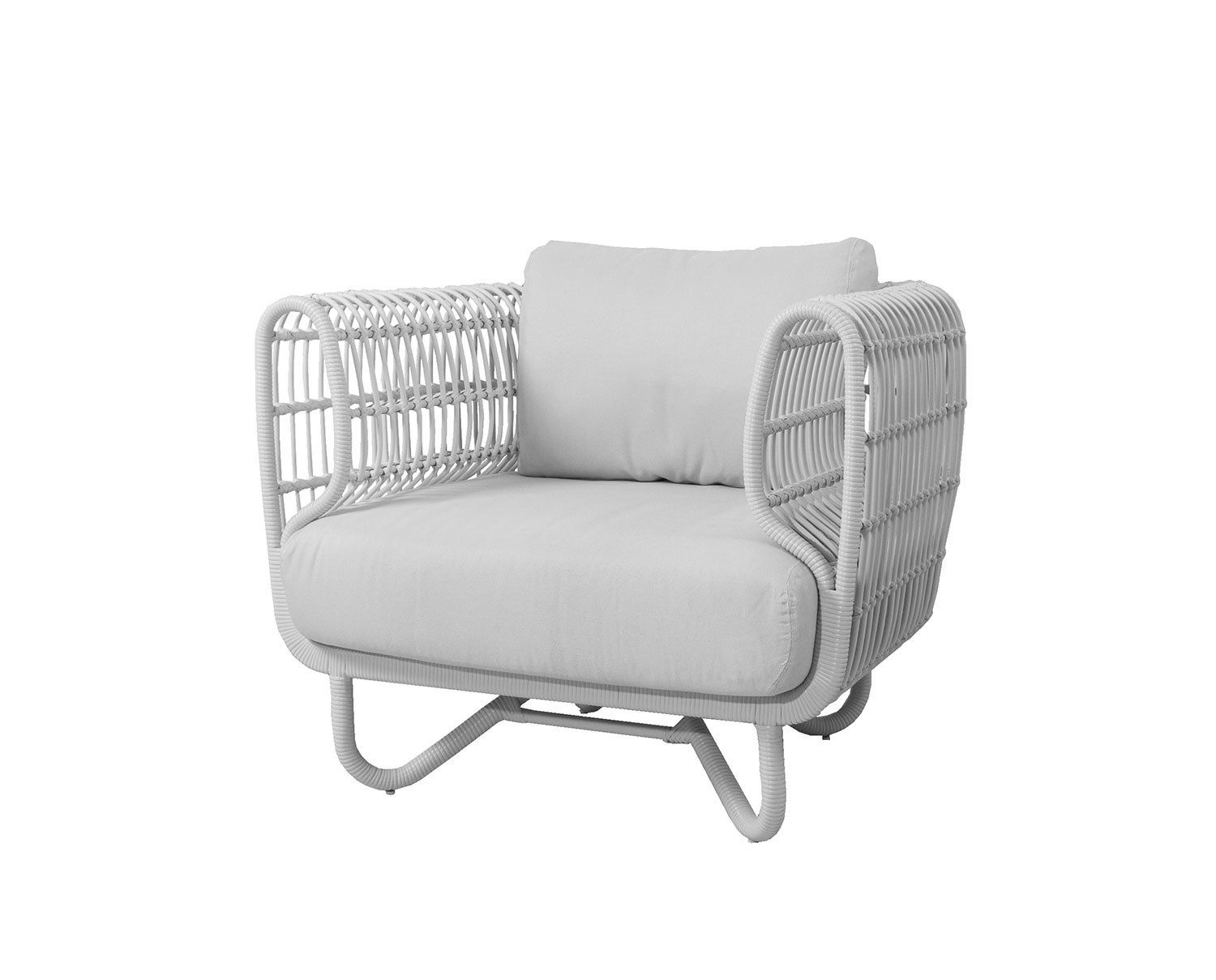 Nest Loungefåtölj | Vit