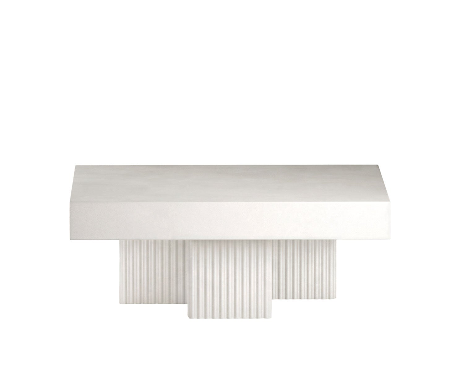 Gear soffbord från Norr11 100x100 cm i färg chalk