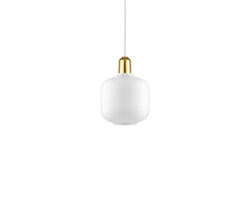 Amp-Lamp-White-Brass-Small