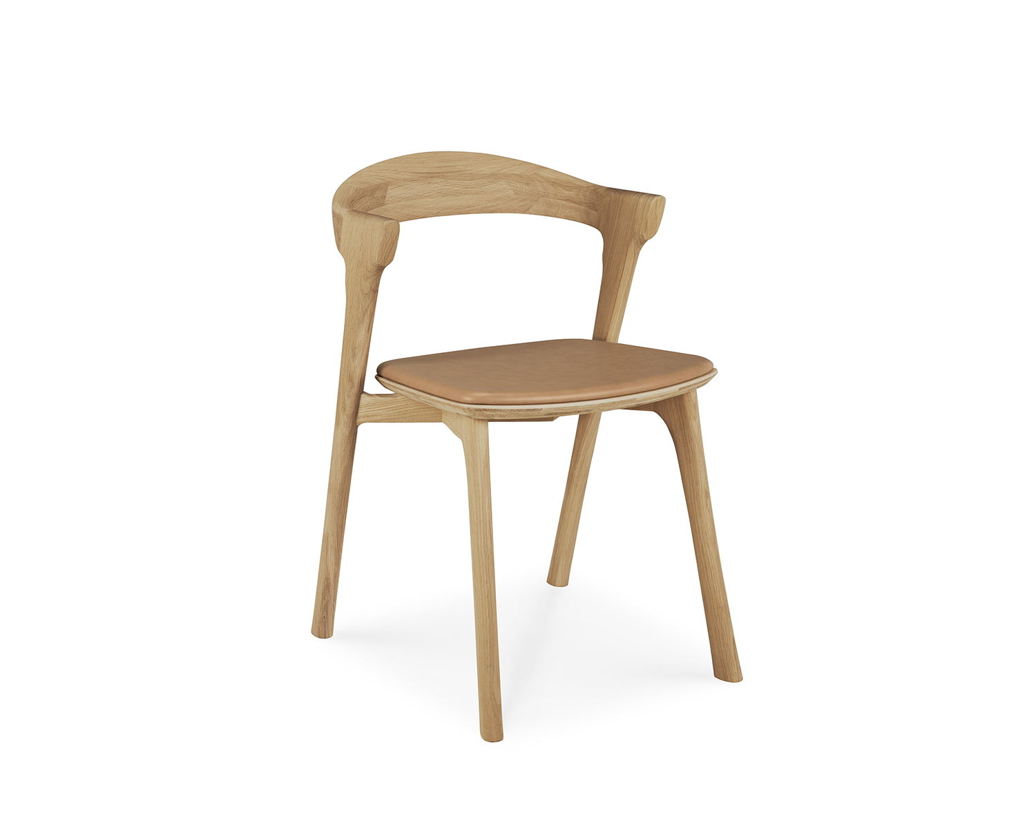 Ethnicraft-Bok-Dining-Chair-Varnished-Oak-Sienna-Leather