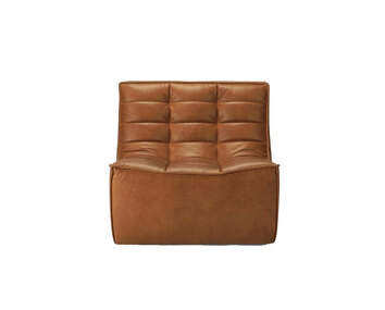 N701 Fåtölj Läder Old Saddle